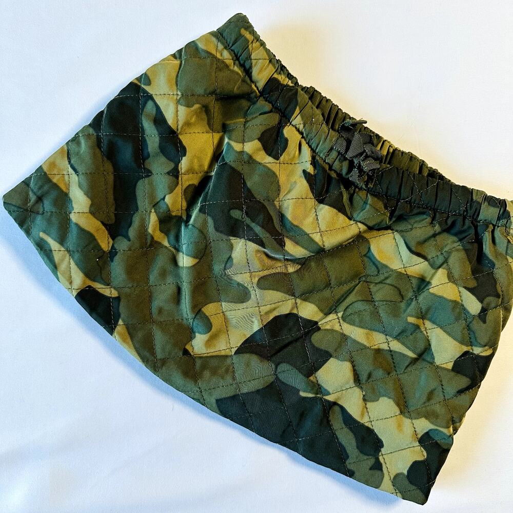 Crewcuts Camo Quilted Puffer Skirt Sz 2